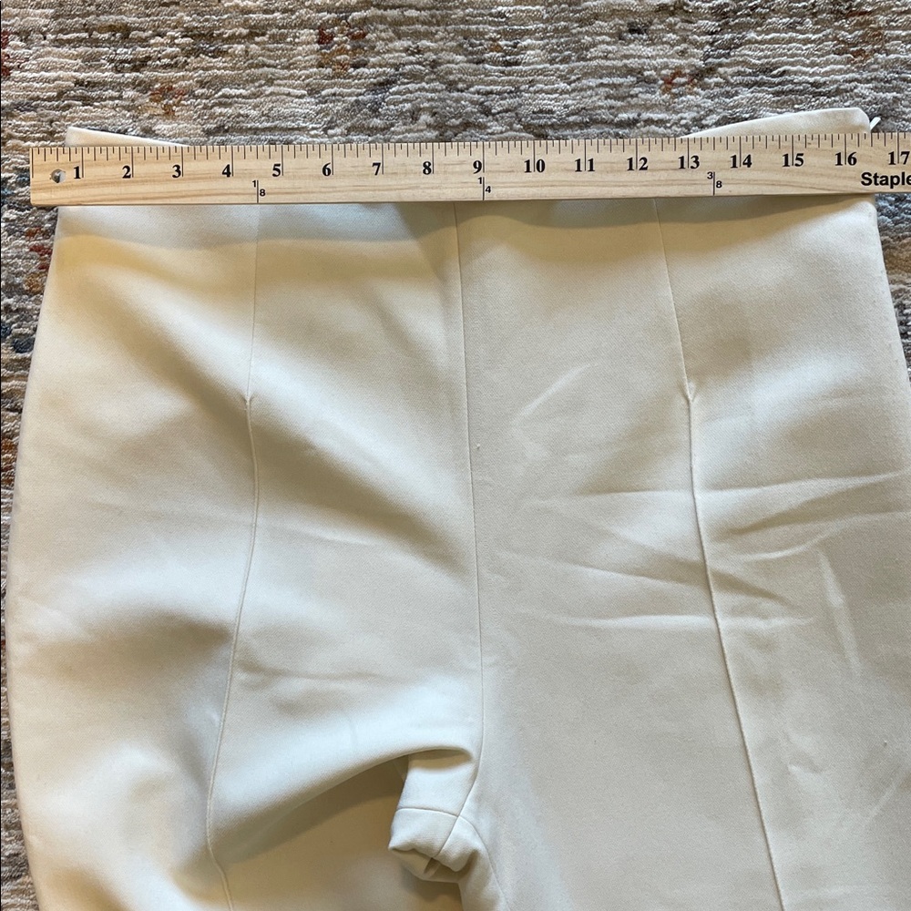 16Arlington Brisbane High Rise Flared Trouser Pants in Milk Ivory Size‎ 14 - Picture 12 of 16